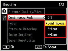 Continuous mode