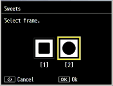 Frame selection