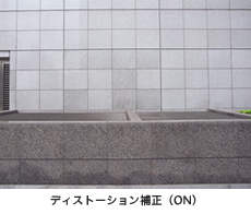ディストーション補正(ON)