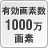 有効画素数 1000万 画素