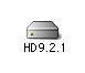 起動ディスク [Macintosh HD] をダブルクリックします