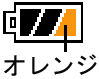 電池の残量がわずかになりました。新しい電池をご用意ください