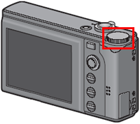 モードダイヤルを [ 撮影モード ] に合わせます。