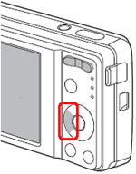 [＜] ボタンを押します