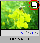 MP ファイルは、画像の右上にアイコン（手順２の図 *2）が表示されます