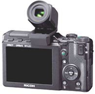 GXR、RICOH LENS S10 24-72mm F2.5-4.4 VC、VF-2、装着イメージ