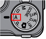 A ： 絞り優先モード