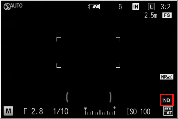 画面にマークが表示されます