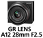 GR LENS A12 28mm F2.5 