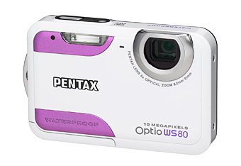 Optio WS80（ホワイト プラス パープル）