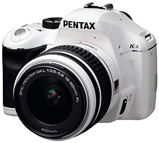 PENTAX K-x:White