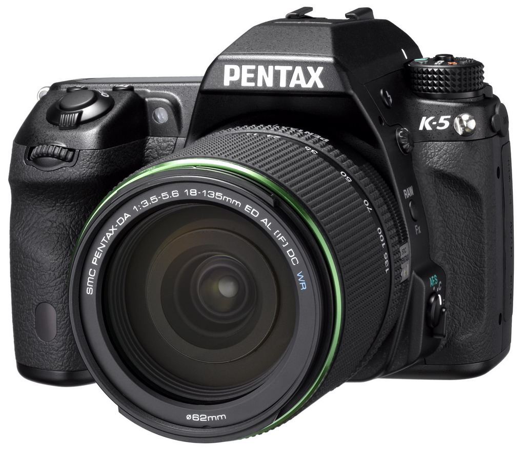 デジタル一眼レフカメラ「K」シリーズ最上位モデル「PENTAX K-5」新