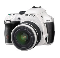 PENTAX K-50：ホワイト