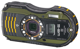 PENTAX　WG-3 GPS：グリーン