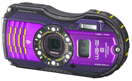 PENTAX　WG-3 GPS：パープル