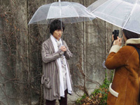神木隆之介さんをゲストに迎え、熊谷直子さんがGR Digital IVで撮影しました。