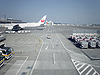 成田空港。さぁ出発だ！