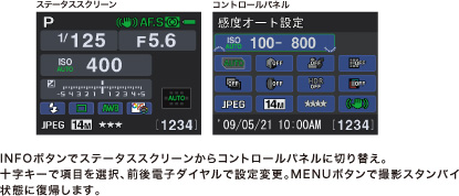 コントロールパネル