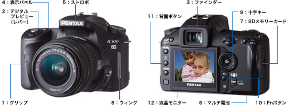 ★Wi-Fiスマホ転送＆初めての一眼レフに★ペンタックス K100D