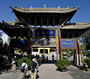 張掖の大仏寺の門