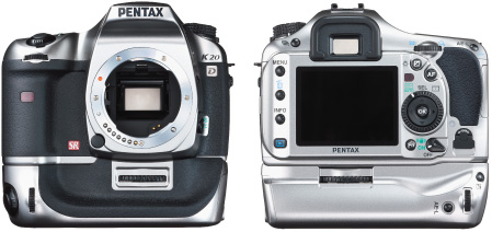 PENTAX　K20D　─ チタンカラー仕上げの特別限定モデル─