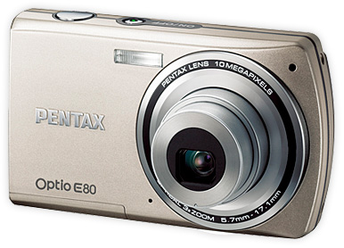 デジカメ PENTAX Optio E80