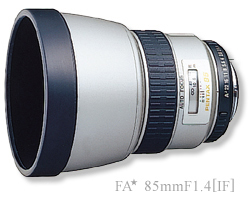 価格交渉OKです。ペンタックスFA85 Ｆ1.4 専用フードMH-RBD67