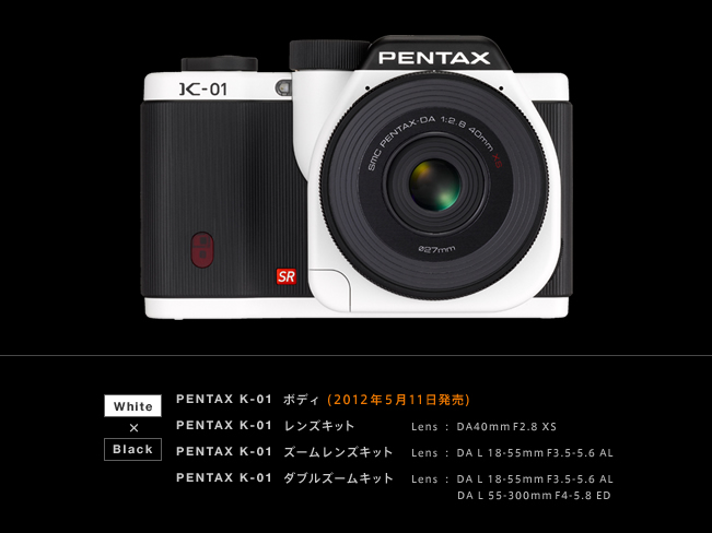 PENTAX kー01 ブラックデジタル一眼