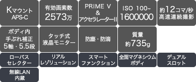 主な仕様