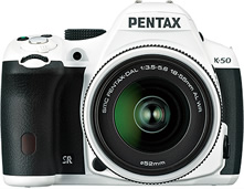 PENTAX/ペンタックス K-50 ダブルレンズキット レッド 一眼レフカメラデジタル一眼