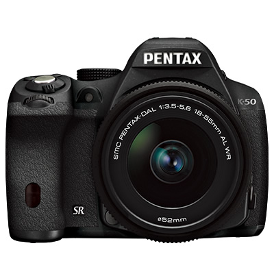 PENTAX/ペンタックス K-50 ダブルレンズキット レッド 一眼レフカメラデジタル一眼