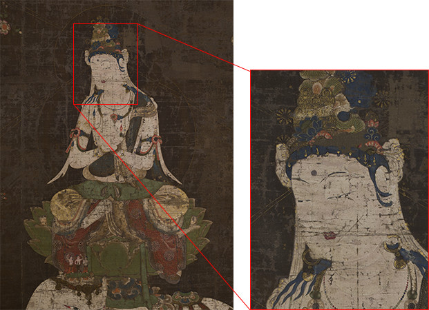 画像：可視光線域撮影