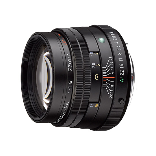 Lenses IMAGING PENTAX-FA Products RICOH K-mount Limited / smc / | 77mmF1.8 Telephoto / / Lenses Lenses