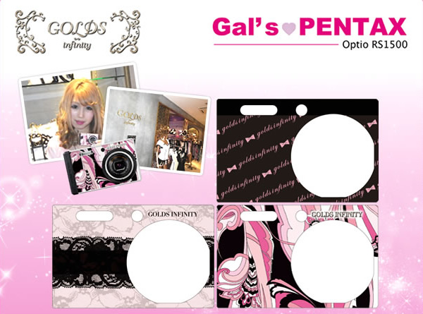 GOLDS infinity　Gal’s ♥PENTAX Optio RS1500