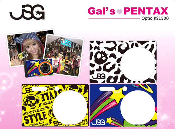 JSG　Gal’s ♥PENTAX Optio RS1500