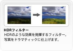 HDRフィルター