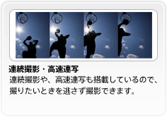 連続撮影・高速連写