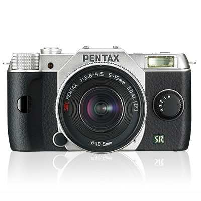 美品 PENTAX Q10 ズームレンズキット SILVER