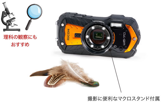 カメラ デジタルカメラ 特長 / WG-70 / デジタルカメラ / 製品 | RICOH IMAGING