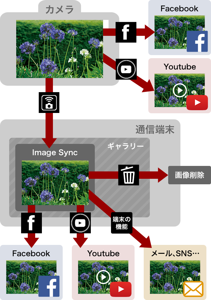Image Sync / アプリ / ダウンロード / サポート | RICOH IMAGING