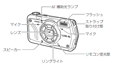 WG-6 | デジタルカメラFAQ | サポート&サービス|RICOH IMAGING WG-6 | デジタルカメラFAQ | サポート&サービス|RICOH IMAGING