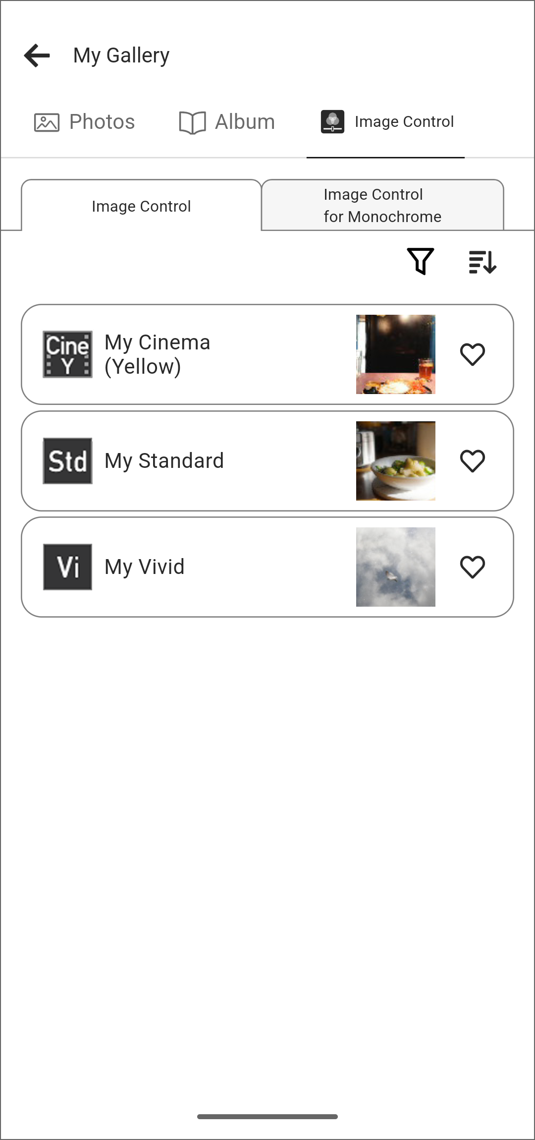 Image Control